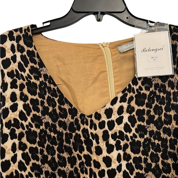 New leopard print dress - Picture 4 of 8